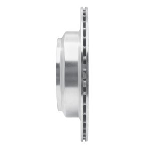 Acura RL Brake Rotor (1) - Rear Right - R1 Concepts - Drilled & Slotted - Silver - `05-`12
